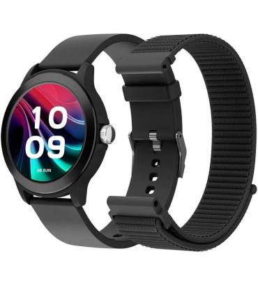 Smartwatch SPC Smartee Duo Vivo 2 9655N/ Notificaciones/ Frecuencia Cardaca/ Negro/ Incluye Correa Extra