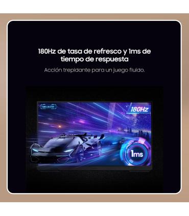 Monitor Gaming Samsung Odyssey G5 G51F S27FG510EU 27'  QHD  1ms  180Hz  VA  Regulable En Altura  Negro