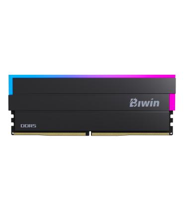 MEMORIA KIT DDR5  32GB(2X16GB) PC5-44800 6000MHZ BIWIN DW100 RGB CL36 1.35V BLACK
