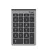 Teclado Numrico Inalmbrico Trust Xalas Wireless  Plata