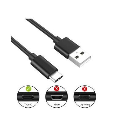 CABLE USB 2.0 EWENT TIPO-C TIPO C A A M M AWG30 3A 480MBPS 1 M