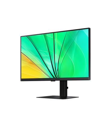 Monitor Profesional Samsung ViewFinity S6 S24D600EAU 24'  QHD  Regulable En Altura  Negro