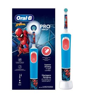 Cepillo Dental Oral-B Pro Kids 3 Spiderman  Incluye 1 Recambio