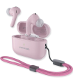 Auriculares Bluetooth Vention Echo Lite E11 Plus Con Estuche De Carga/ Autonoma 30h/ Rosas