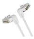 Cable de Red RJ45 UTP Vention IBOWG Cat.6A/ 1.5m/ Cabeza Rotatoria 360/ Blanco