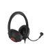 AURICULARES GAMING GENESIS RADON 800 7.1 VIRTUAL MINI JACK, USB NEGRO