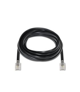 Cable De Telfono RJ11 6P4C Aisens A143-0319  2m  Negro