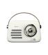 RADIO PORTATIL SAVIO RS-02 WHITE-BROWN