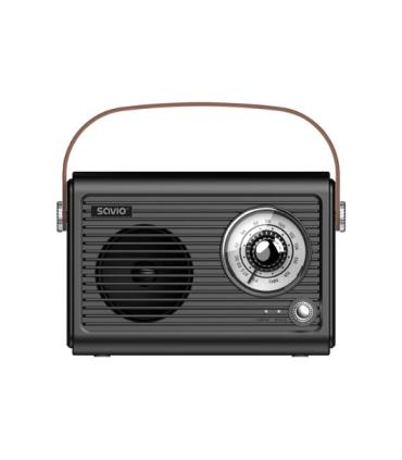 RADIO PORTATIL SAVIO RS-01 BLACK-BROWN