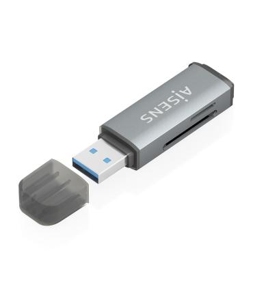 Lector De Tarjetas Externo Aisens ASCR-2A09-GR  USB 3.1