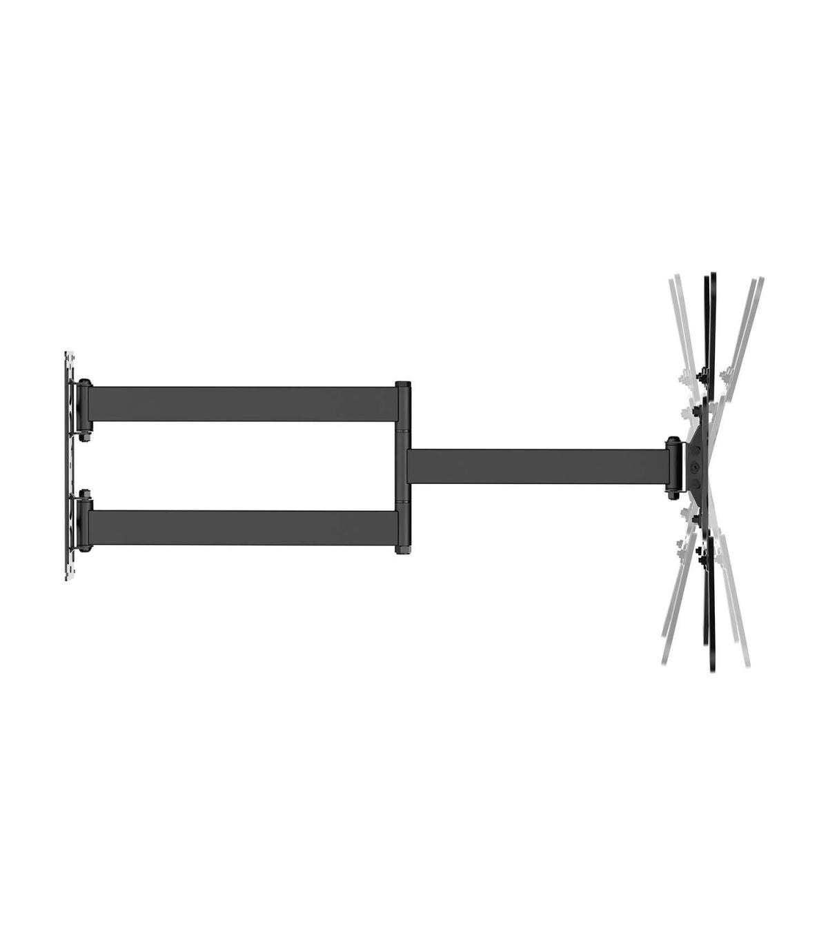 Soporte De Pared Giratorio  Inclinable  Nivelable Aisens WT65TSLE-383 Para Monitores Y TV De 23-65'  Hasta 35kg