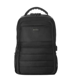 Mochila Vention KRKB0 para Porttiles hasta 17\'/ Impermeable/ Puerto USB/ Antirrobo/ Negra