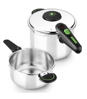 Pack 2 Ollas a Presin Monix Presto M911005/ 4+6L/ Aptas para Induccin