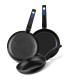Pack 3 Sartenes Monix M811200/ 18/22/26/ Aluminio forjado