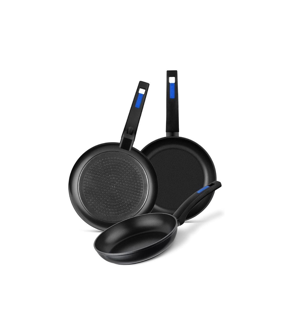 Pack 3 Sartenes Monix M811200/ 18/22/26/ Aluminio forjado