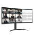 MONITOR LG 34WR55QK-B 34" LED UWQHD 5MS CURVO NEGRO HDMI X2 USB-C REGULABLE VESA