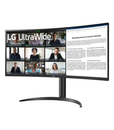 MONITOR LG 34WR55QK-B 34" LED UWQHD 5MS CURVO NEGRO HDMI X2 USB-C REGULABLE VESA