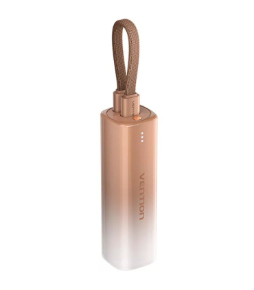 Powerbank 5000mAh Vention FHWJ0/ 20W/ Dorado