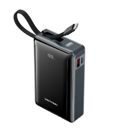 Powerbank 20000mAh Vention FKDM0/ 65W/ Gris