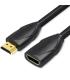 Cable Alargador HDMI Vention VAA-B06-B300/ HDMI Macho - HDMI Hembra/ 3m/ Negro
