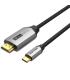 Cable Conversor HDMI 2.0 4K Vention CRBBG/ USB Tipo-C Macho - HDMI Macho/ 1.5m/ Negro