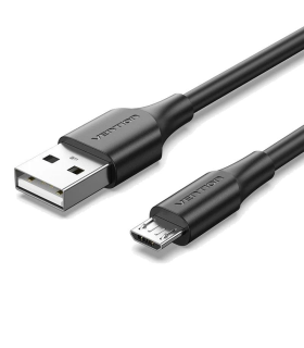 Cable USB 2.0 Vention CTIBD/ USB Macho - MicroUSB Macho/ 480Mbps/ 50cm/ Negro