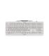 Cherry Teclado+Lector Chip Integrado (DNIe) Blanco
