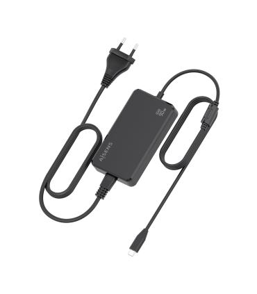 CARGADOR AISENS SOBREMESA GAN 90W PD3.0 1XUSB-C 1.8M NEGRO