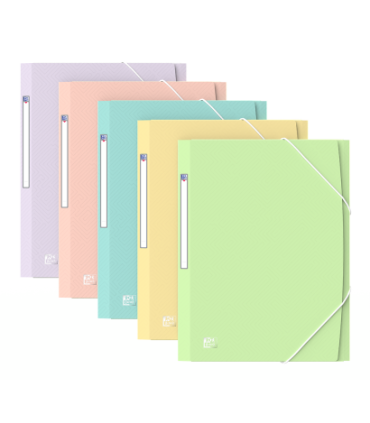 CARPETA DE GOMAS CON SOLAPAS OXFORD URBAN TP A4+ - SURTIDO PASTEL OXFORD 400187619