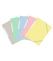 CARPETA DE GOMAS CON SOLAPAS TOP FILE+ TB A4+ - SURTIDO PASTEL OXFORD 400117805