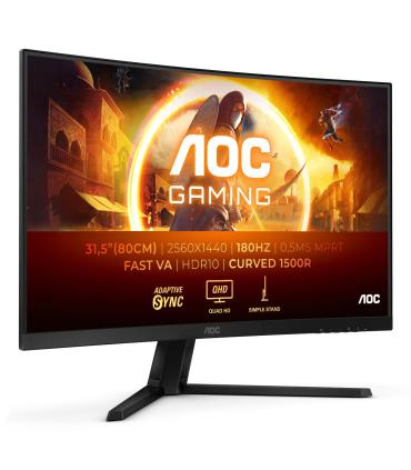 AOC CQ32G4VE Monitor32" QHD 180Hz 2HDMI DP Cur