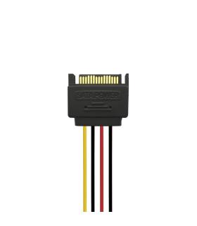 CABLE SATA ALIMENTACION SATAM-2XSATAH 20CM AISENS A131-0353