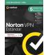 NORTON VPN STANDARD ES 1 USER 5 DEVICE 12MO GENERIC RSP MM GUM
