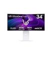 MONITOR LG, 34 PULGADAS, 34GX90SA-W, 86,4 CM, 3440 X 1440 PIXELES, WIDE QUAD HD, OLED, BLANCO