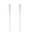 CABLE RED AISENS LATIGUILLO RJ45 LSZH CAT.6A UTP AWG24 30CM BLANCO
