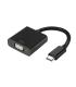 CONVERSOR AISENS USB-C A VGA USB-C M-HDB15 H NEGRO 15CM