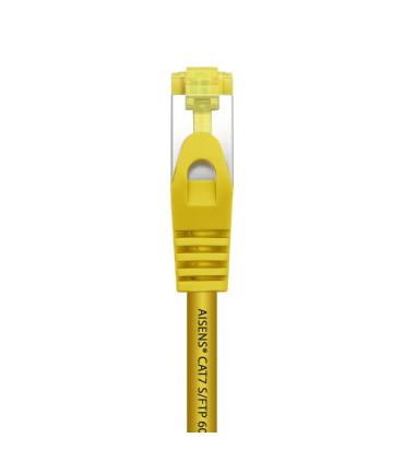 CABLE RED AISENS LATIGUILLO RJ45 LSZH CAT.7 SFTP PIMF 0.5M AMARILLO