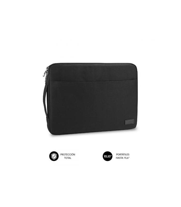 SUBBLIM Funda Ordenador Urban Laptop Sleeve 15,6\" Black