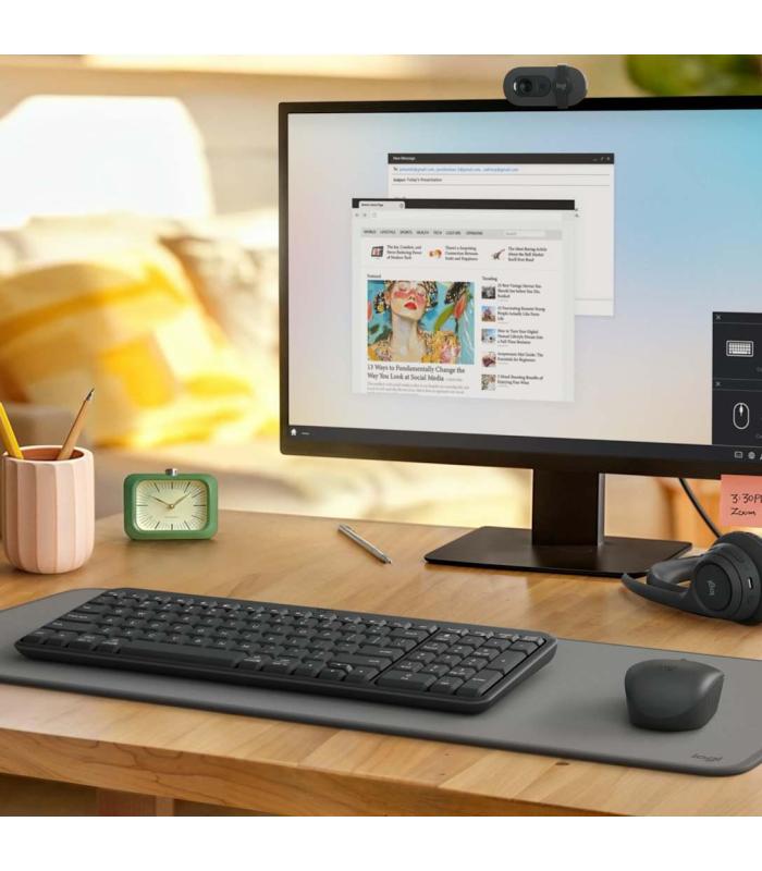 COMBO TECLADO Y RATON LOGITECH MK250 BLUETOOTH NEGRO