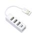 HUB EWENT USB 2.0 HIGH SPEED USB-A 4 PUERTOS BLANCO