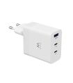 EWENT Cargador Carga Rapido 65w Usb-c Y Usb-a
