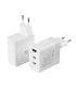 EWENT Cargador Carga Rapido 65w Usb-c Y Usb-a