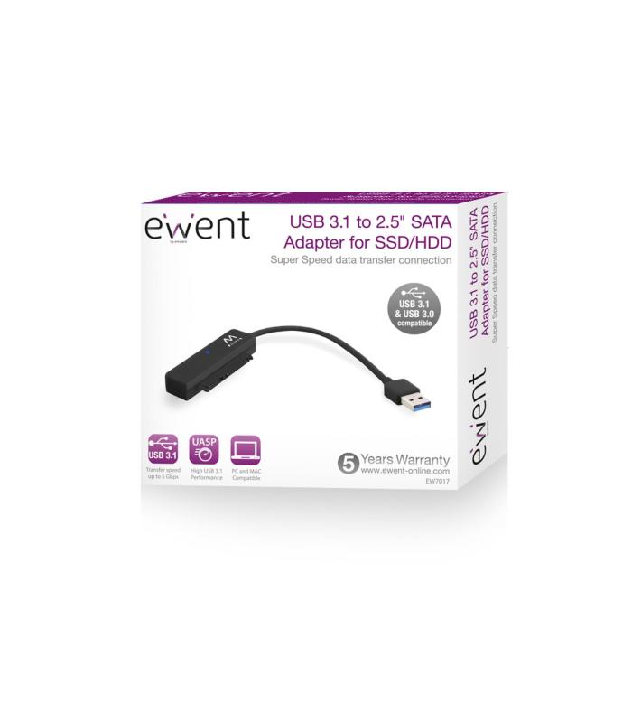 Ewent Cable USB 3.1 Adp Sata 2.5"SSD HD