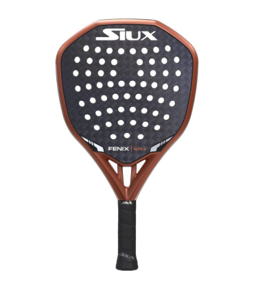 Pala de Pdel Siux Fenix Elite 5 2025/ Negra y Bronce