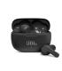 Auriculares Bluetooth JBL Wave 200TWS Con Estuche De Carga  Autonoma 5h  Negros