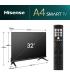 TV HISENSE 32A4N 32"MODO JUEGO DEPORTES IA DOLBY DTS TDT