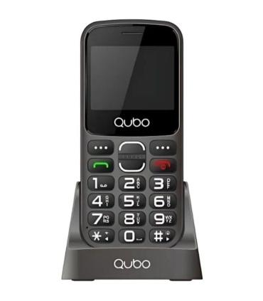 Telfono Mvil Qubo X-230BKC 4G para Personas Mayores/ Negro