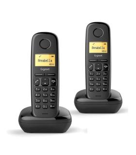 Telfono Inalmbrico Gigaset A170/ Pack DUO/ Negro