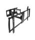 Soporte De Pared Giratorio  Inclinable  Nivelable TooQ LP75100TN-B Para TV De 60-100'  Hasta 80kg