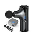 RENPHO MINI - MASSAGE GUN - 4 HEADS - 5 SPEEDS - BLACK